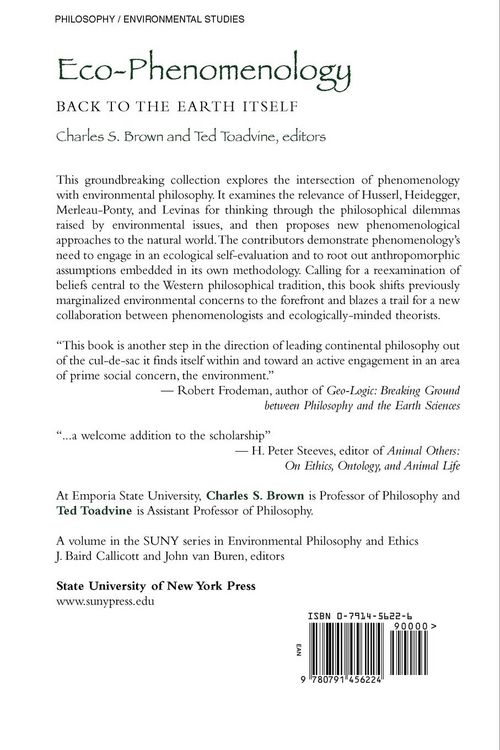 Produktbild: Eco-Phenomenology