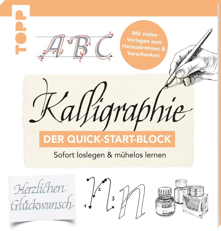 Produktbild: Kalligraphie. Der Quick-Start-Block