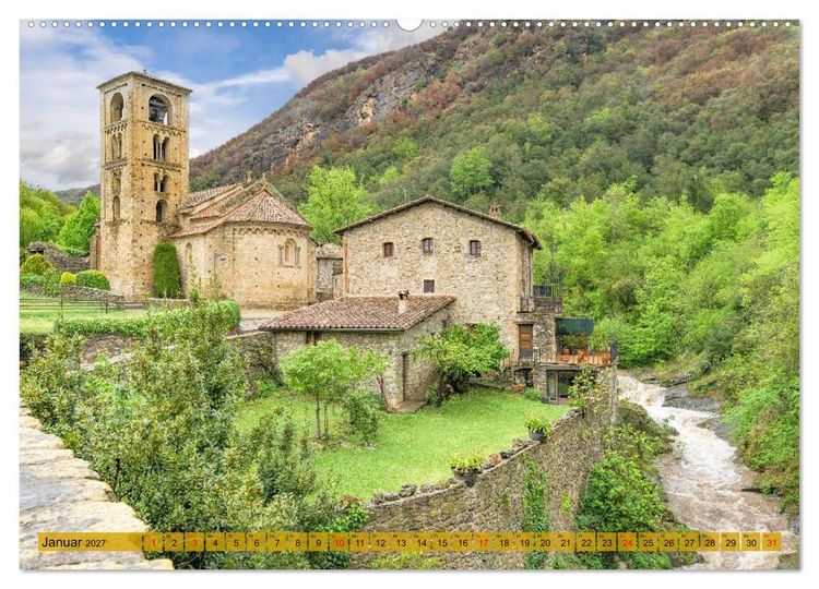 Produktbild: Catalunya, der bezaubernde Norden Spaniens (Wandkalender 2027 DIN A2 quer), CALVENDO Monatskalender