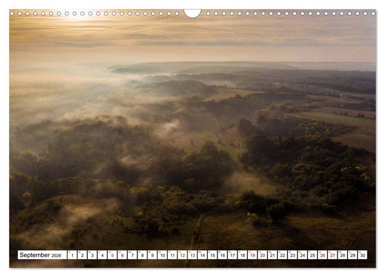 Produktbild: Ostbrandenburg von oben (Wandkalender 2026 DIN A3 quer), CALVENDO Monatskalender