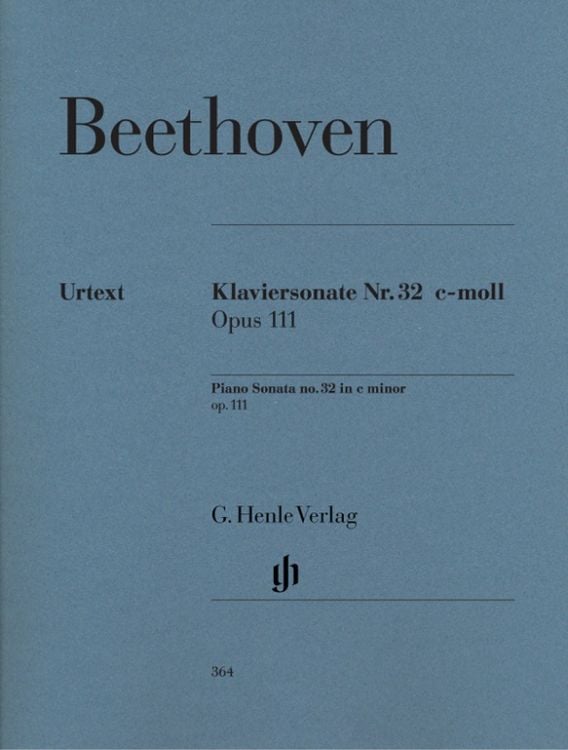 Produktbild: Ludwig van Beethoven - Klaviersonate Nr. 32 c-moll op. 111