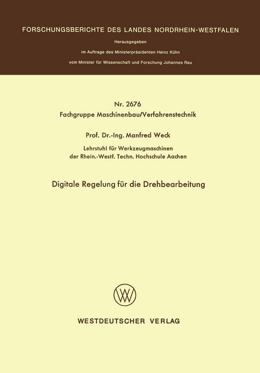 Produktbild: Digitale Regelung f&uuml;r die Drehbearbeitung