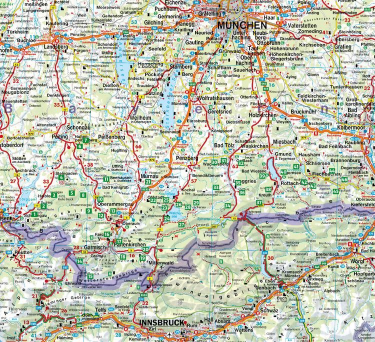 Produktbild: ROTHER Wanderbuch Wandern mit Hund Bayerische Alpen