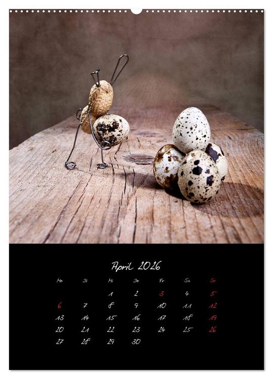 Produktbild: Simple Things 2026 (Wandkalender 2026 DIN A2 hoch), CALVENDO Monatskalender