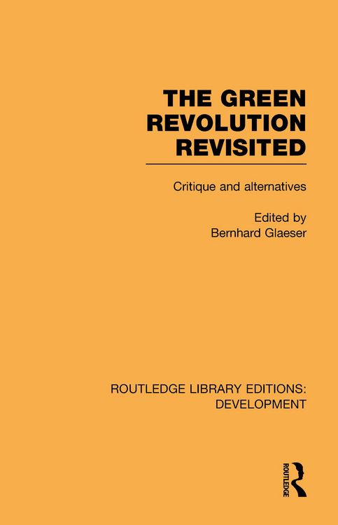 Produktbild: The Green Revolution Revisited