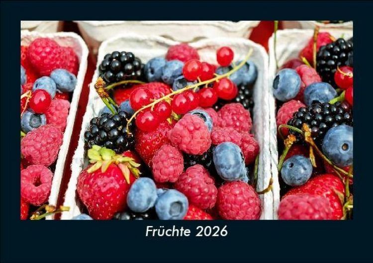 Produktbild: Fr&uuml;chte 2026 Fotokalender DIN A5