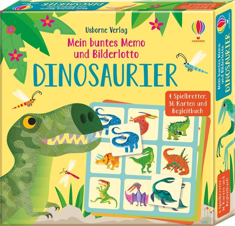 Produktbild: Mein buntes Memo und Bilderlotto: Dinosaurier