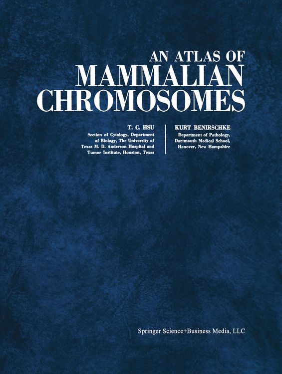 Produktbild: An Atlas of Mammalian Chromosomes