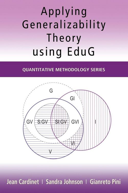 Produktbild: Applying Generalizability Theory using EduG