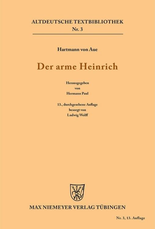 Produktbild: Der arme Heinrich