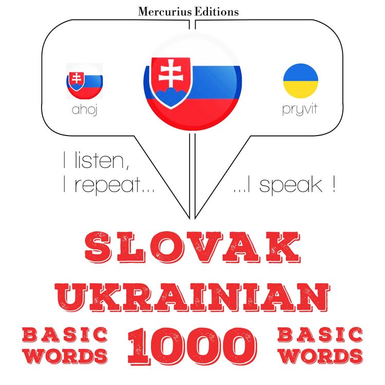 Produktbild: Slovensk&yacute; - Ukrajinsk&aacute;: 1000 z&aacute;kladn&yacute;ch slov