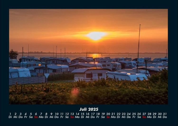 Produktbild: Sonnenunterg&auml;nge 2025 Fotokalender DIN A4