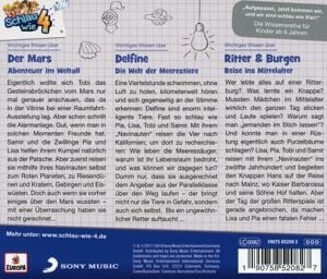 Produktbild: 002/3er Wissens-Box (Folgen 4,5,6)