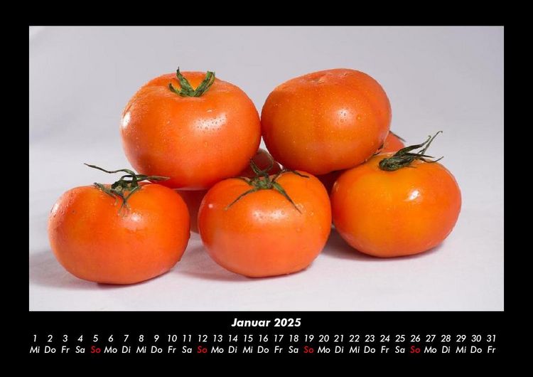 Produktbild: Gem&uuml;sekalender 2025 Fotokalender DIN A3