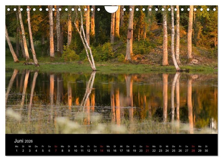 Produktbild: Schweden im Wechsel der Jahreszeiten (Wandkalender 2026 DIN A4 quer), CALVENDO Monatskalender