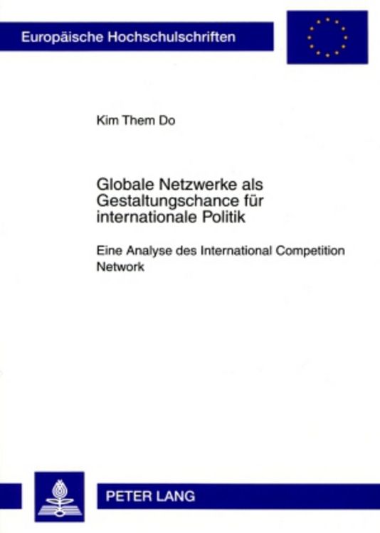 Produktbild: Globale Netzwerke als Gestaltungschance f&uuml;r internationale Politik
