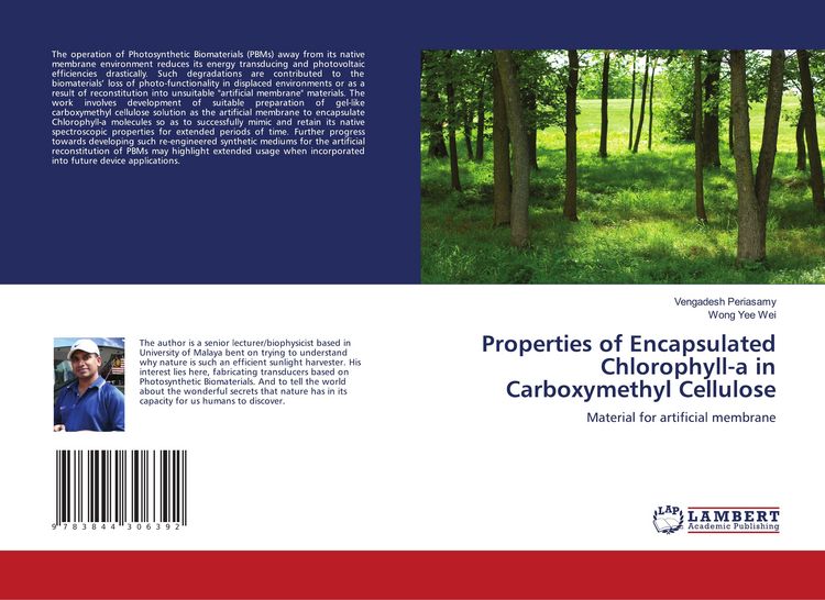 Produktbild: Properties of Encapsulated Chlorophyll-a in Carboxymethyl Cellulose