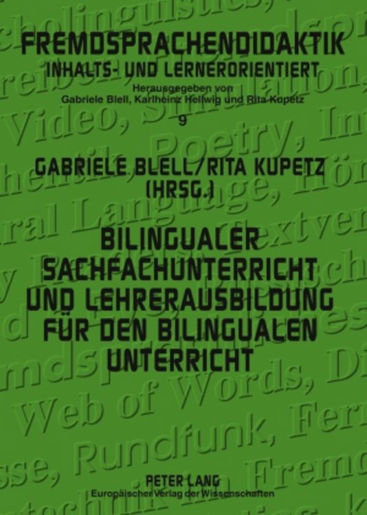 Produktbild: Bilingualer Sachfachunterricht und Lehrerausbildung f&uuml;r den bilingualen Unterricht