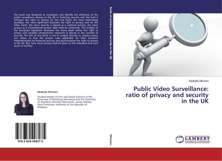 Produktbild: Public Video Surveillance: ratio of privacy and security in the UK