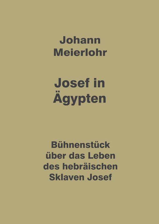 Produktbild: Josef in &Auml;gypten