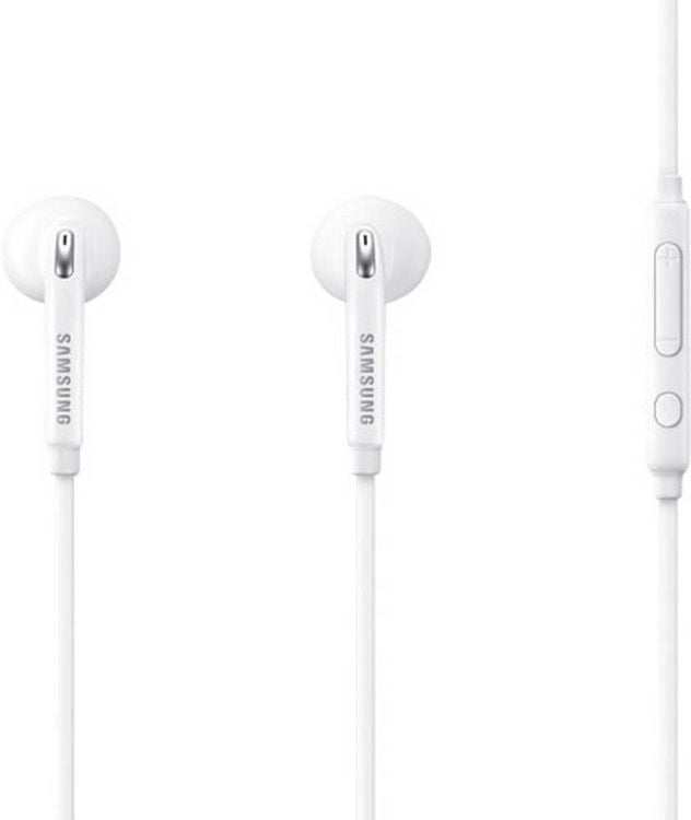 Produktbild: Samsung EO-EG920BW In Ear Kopfh&ouml;rer kabelgebunden Wei&szlig; Lautst&auml;rkeregelung, Headset Handy
