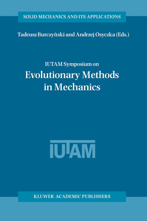 Produktbild: IUTAM Symposium on Evolutionary Methods in Mechanics
