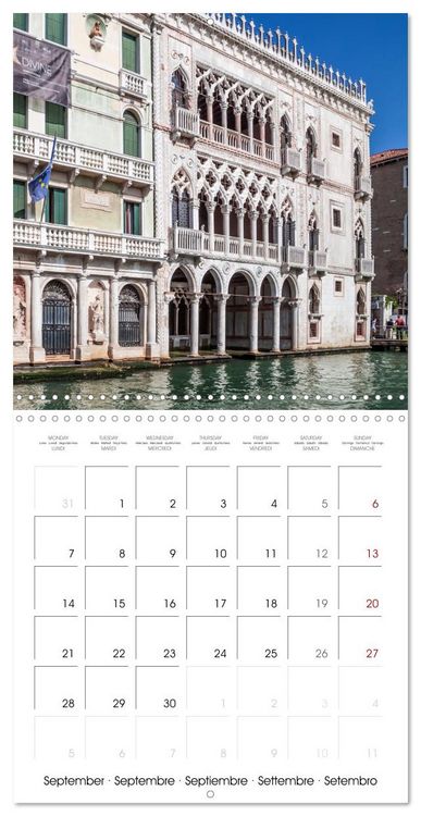 Produktbild: Fascination VENICE (Wall Calendar 2026 12 &times; 12 Inch) CALVENDO 12 Month Wall Calendar