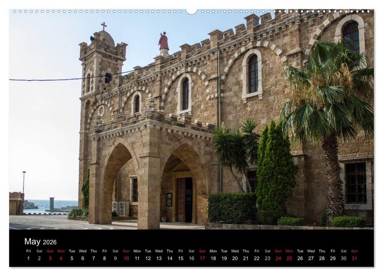 Produktbild: Monuments of Lebanon 2026 (High Quality Premium Wall Calendar 2026 DIN A2 landscape),CALVENDO 12 Month Wall Calendar
