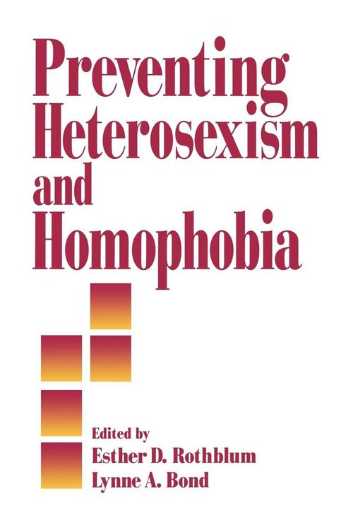 Produktbild: Preventing Heterosexism and Homophobia