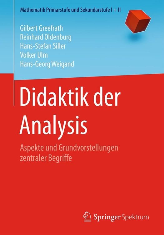Produktbild: Didaktik der Analysis