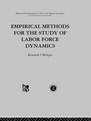 Produktbild: Empirical Methods for the Study of Labour Force Dynamics