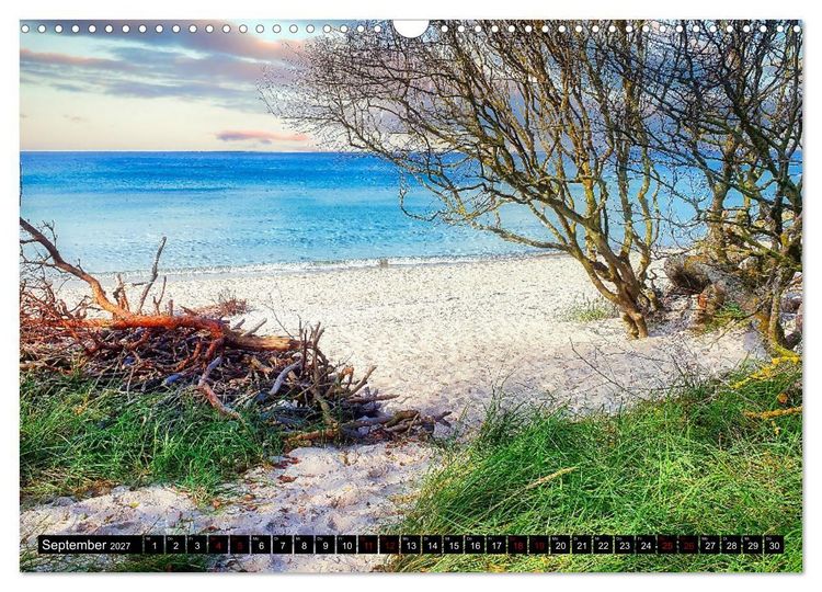 Produktbild: Fischland - Dar&szlig;- Zingst (Wandkalender 2027 DIN A3 quer), CALVENDO Monatskalender