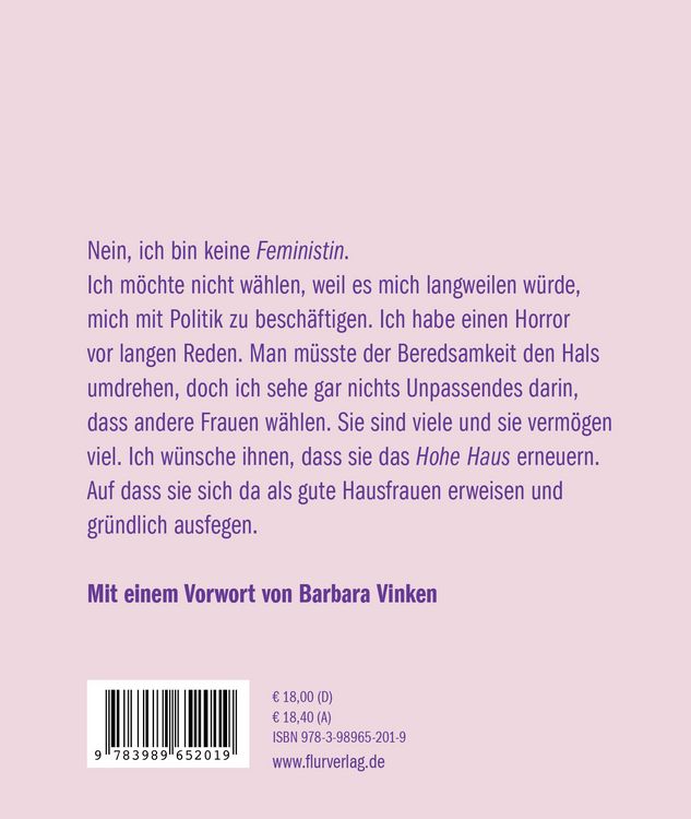 Produktbild: Nein, ich bin keine Feministin