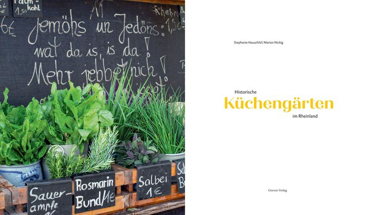 Produktbild: Historische K&uuml;cheng&auml;rten im Rheinland