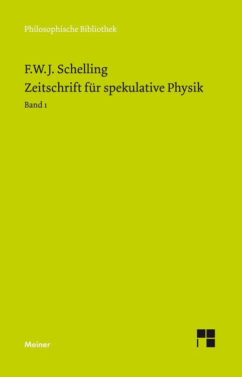 Produktbild: Zeitschrift f&uuml;r spekulative Physik. Band 1