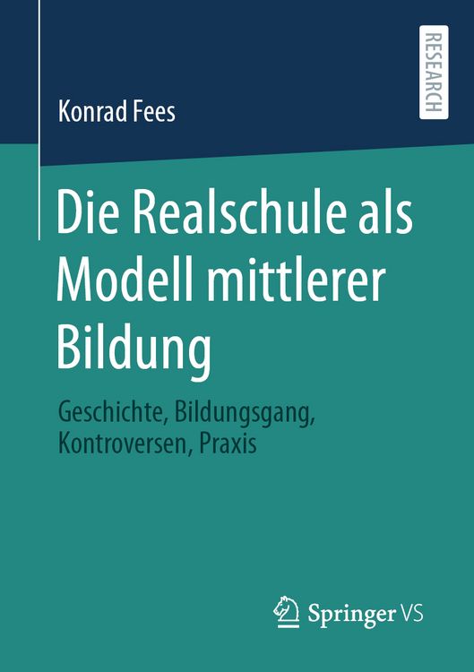 Produktbild: Die Realschule als Modell mittlerer Bildung