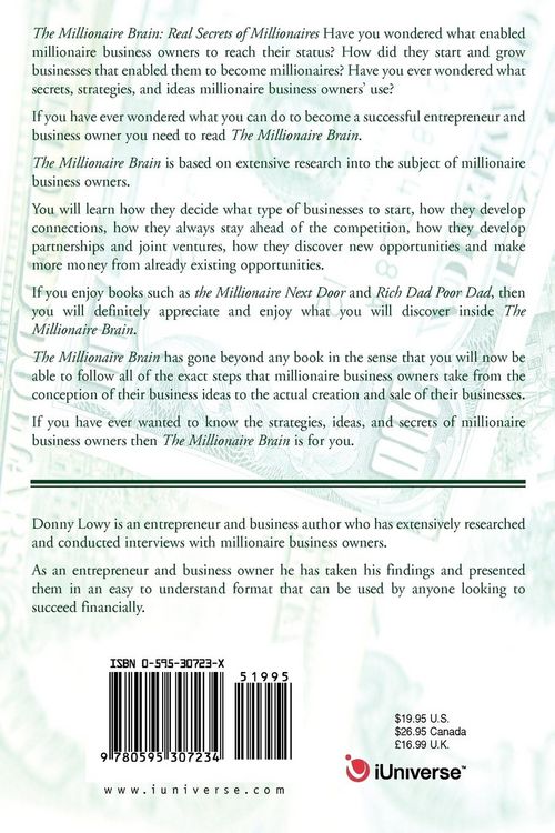 Produktbild: The Millionaire Brain