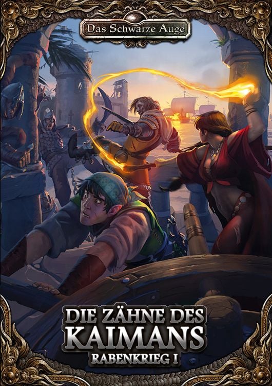 Produktbild: DSA5 - Rabenkrieg 1 - Die Z&auml;hne des Kaimans
