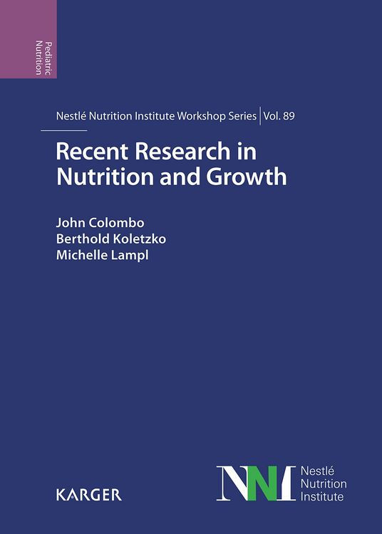 Produktbild: Recent Research in Nutrition and Growth