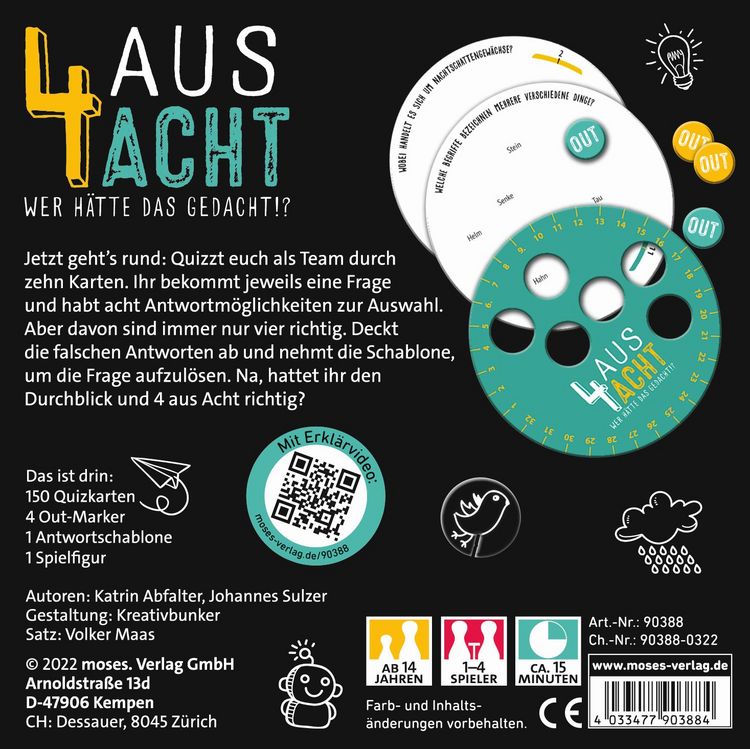 Produktbild: 4 aus Acht