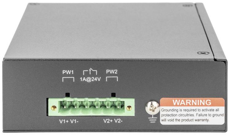 Produktbild: Digitus DN-651108 DN-651108 Industrial Ethernet Switch 8 Port 10 / 100 / 1000MBit/s