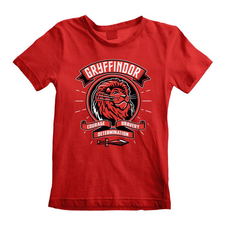 Produktbild: Harry Potter Kids Gryffindor Red Shirt 5-6 Years