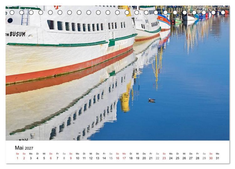 Produktbild: Dithmarschen - Der Landkreis (Tischkalender 2027 DIN A5 quer), CALVENDO Monatskalender