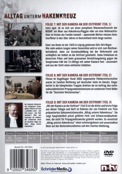 Produktbild: Alltag unterm Hakenkreuz Folge 7-9