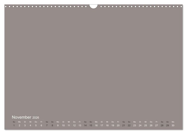 Produktbild: DIY Bastel-Kalender -Erdige Pastell Farben- Zum Selbstgestalten (Wandkalender 2026 DIN A3 quer), CALVENDO Monatskalender