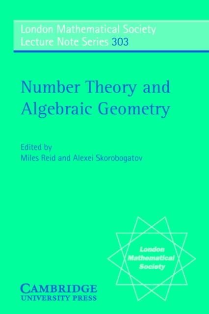 Produktbild: Number Theory and Algebraic Geometry