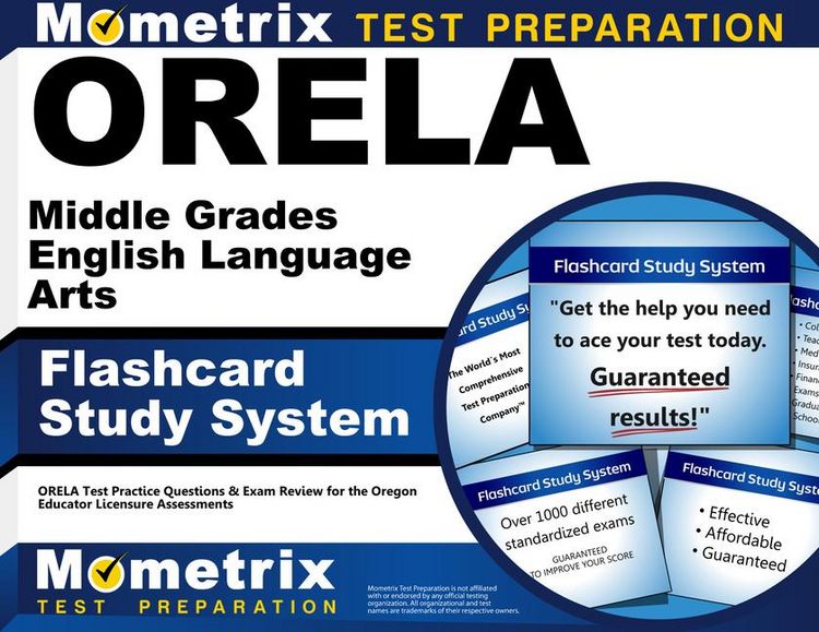 Produktbild: Orela Middle Grades English Language Arts Flashcard Study System