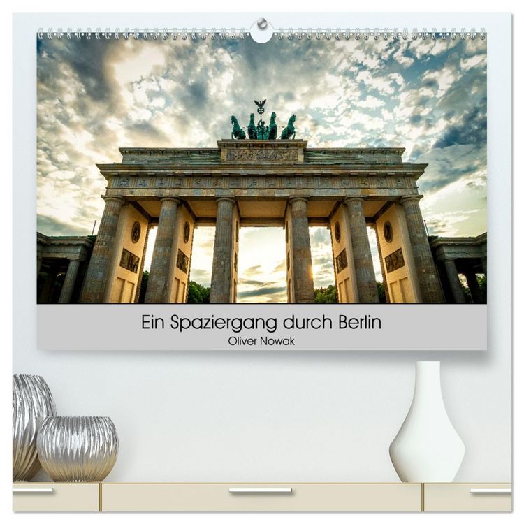 Produktbild: Ein Spaziergang durch Berlin (hochwertiger Premium Wandkalender 2026 DIN A2 quer), Kunstdruck in Hochglanz