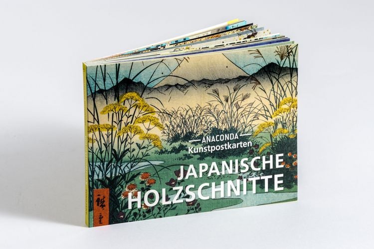 Produktbild: Postkarten-Set Japanische Holzschnitte