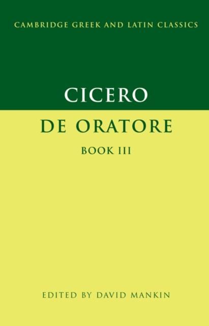 Produktbild: Cicero: De Oratore Book III